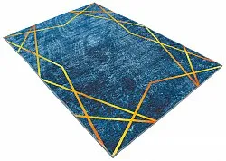 Tappeto Wilton - Zaros (blu/oro)