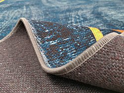 Tappeto Wilton - Zaros (blu/oro)