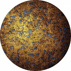Tappeto rotondo - Leiria (oro)