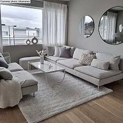 Tappeto A Pelo Lungo - Cosy (bianco)