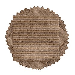 Moquette - Almeria Piastrelle tessili 24 pz. (a righe marrone)