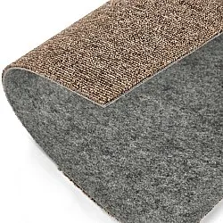 Moquette - Almeria Piastrelle tessili 24 pz. (marrone)