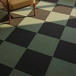 Moquette - Almeria Piastrelle tessili 24 pz. (nero)