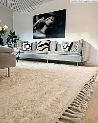 Tappeto A Pelo Lungo - Cudillero (beige)