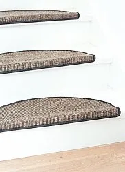 Tappeti per scale - Salvador 28 x 65 cm (marrone mix)