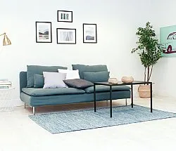 Tappeto In Lana - Wellington (blu)