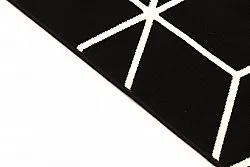 Tappeto Wilton - Florence Square (nero)