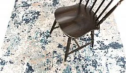 Tappeto Wilton - Hiboun (blu)