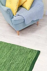 Tappeto Di Stracci - Slite (verde)