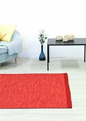 Tappeto Di Stracci - Slite (rosso)
