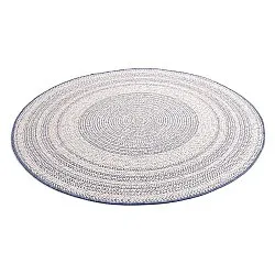 Tappeto rotondo - Indoor/Outdoor Angus (blu)