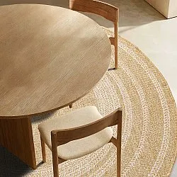 Tappeto rotondo - Indoor/Outdoor Angus (natura)
