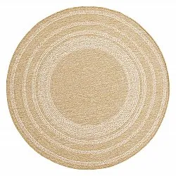 Tappeto rotondo - Indoor/Outdoor Angus (natura)