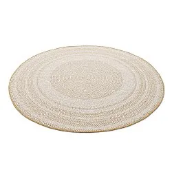 Tappeto rotondo - Indoor/Outdoor Angus (natura)