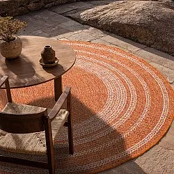 Tappeto rotondo - Indoor/Outdoor Angus (rosso)