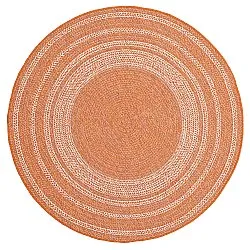 Tappeto rotondo - Indoor/Outdoor Angus (rosso)