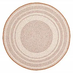 Tappeto rotondo - Indoor/Outdoor Angus (rosso)