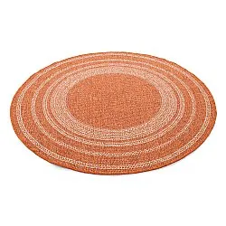 Tappeto rotondo - Indoor/Outdoor Angus (rosso)
