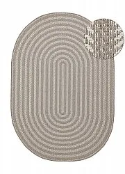 Tappeto ovale - Indoor/outdoor Leander (beige)