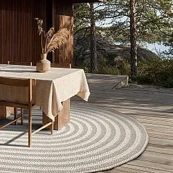 Tappeto ovale - Indoor/outdoor Leander (beige)