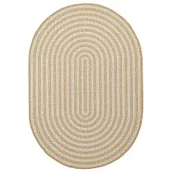 Tappeto ovale - Indoor/outdoor Leander (natura)