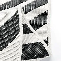 Tappeti per Interni/Esterni - utomhusmatta - Remina (bianco/nero)