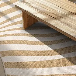 Tappeti per Interni/Esterni - utomhusmatta - Remina (natura/bianco)