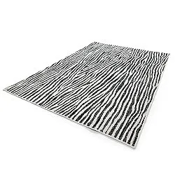 Tappeti per Interni/Esterni - utomhusmatta - Vaura (bianco/nero)