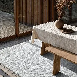 Tappeti per Interni/Esterni - Arco Wool Look (grigio/beige)