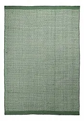 Tappeti per Interni/Esterni - Coastal Wool Look (verde/bianco)