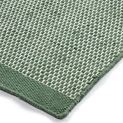 Tappeti per Interni/Esterni - Coastal Wool Look (verde/bianco)