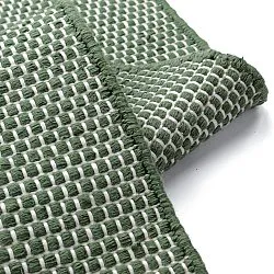 Tappeti per Interni/Esterni - Coastal Wool Look (verde/bianco)