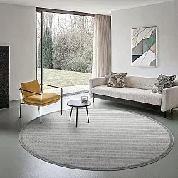 Tappeti rotondi - Indoor/Outdoor Kendall (cream/grigio)