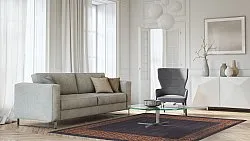 Tappeto Wilton - Kuba (nero/marrone)