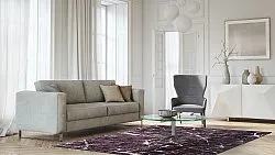 Tappeto Wilton - Vieste (nero/bianco)