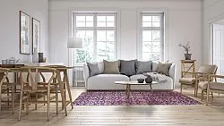 Tappeto Wilton - Palazzo (porpora)