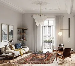 Tappeto Wilton - Idri (rosso/multi)