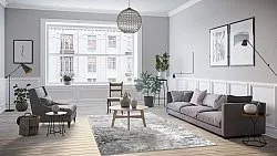 Tappeto A Pelo Lungo - Cosy (argento)