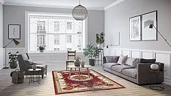 Tappeto Wilton - Marand (rosso)