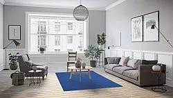 Tappeto In Lana - Hamilton (Classic Blue)