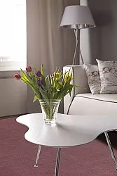Tappeto di cotone - Billie (borgogna)