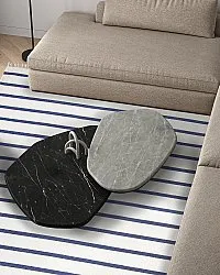 Tappeto di cotone - Helle (blue)