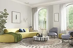 Tappeti rotondi - Dover (beige)