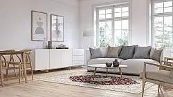 Tappeto Wilton - Arabella (borgogna)