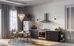 Tappeto rotondo - Livley (blu scuro)