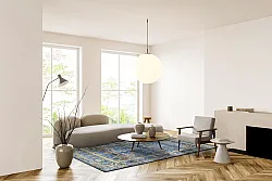 Tappeto Wilton - Livley (blu scuro)