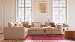 Tappeto Wilton - Asti (rosso)