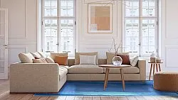 Tappeto Wilton - Asti (blu)