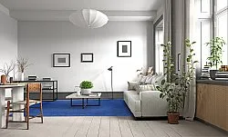 Tappeto In Lana - Hamilton (Classic Blue)