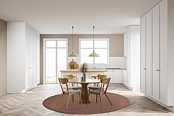 Tappeti rotondi - Hamilton (Deep Taupe)